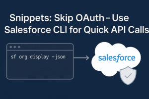 Snippets: Skip OAuth — Use Salesforce CLI for Quick API Calls image